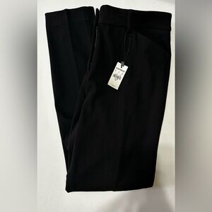 Express black skinny mid rise stretch slacks